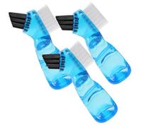 SHERCHPRY Cepillo Multifuncional Pequeño y Creativo 3 Piezas Limpiador De Dentaduras Postizas Mini Para El Hogar