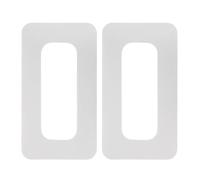 SHERCHPRY Cinta Adhesiva Protectora para Base de Quilla de Paddle Surf Hinchable 2 Piezas Color Gris Claro Accesorio Resistente para Reparación y Mejora de Tablas de Kayak y Surf