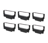 SHERCHPRY Cinta de Tinta Abs para Caja Registradora, 10 Piezas, Compatible Erc30/34/38 y Tm-u220/u230/u210/tm-u370, Color Púrpura, Cinta de Repuesto de Nailon para Impresora Matricial, Uso