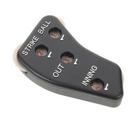 SHERCHPRY Clicker de Árbitro de Béisbol Manual Resistente al Agua con Números Grandes y Portátiles para Puntuación Precisa en Ligas Juveniles y Actividades Deportivas al Aire Libre