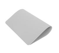 SHERCHPRY Cojín De Doble Cara Para Manicura 1 Unidad Tamaño Mediano Hecho De Cuero Sintético Gris, Resistente Al Agua Manchas, Almohadilla Cómoda Para Decoración De Uñas Salón y Uso Profesional