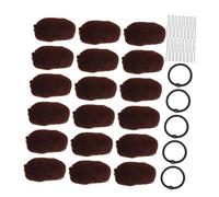 SHERCHPRY Conjunto de Peinado Cabeza Esférica Donut para Moños Molde para Hacer Moños Tipo Donut para Mujeres para Ocasiones Informales Formales y Especiales