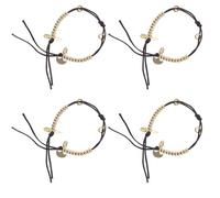 SHERCHPRY Contador de Cuentas Manual de Latón para Meditación y Oración Budista 2 Piezas Portátiles para Bricolaje Accesorio Compacto Resistente para Práctica Espiritual Diaria