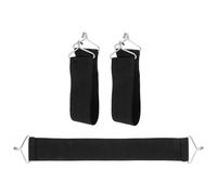 SHERCHPRY Correas de Refuerzo Negras para Sillón Reclinable de Nylon, 3 Piezas con Ganchos, Accesorio para Sillas Plegables Que Proporciona Estabilidad y Resistencia