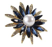 SHERCHPRY Crystal Corsage Brooch Pin Para Hombres y Mujeres Accesorios Para Camisas y Trajes Joyas Elegantes Con Diseño Geométrico Para Bodas y Celebraciones