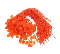 SHERCHPRY Cuerda para Etiquetas Colgantes Cierre de Broche Cordón de Poliéster Naranja de 17 CM 990 Unidades para Ropa Calzado y Equipaje Sujetador de Etiquetas de Precio Seguro y