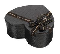 SHERCHPRY De En Forma De Corazón Broma Decorativo Ideas Para El Registro De Bodas Invitaciones De Boda Invitación De Boda Papel Black