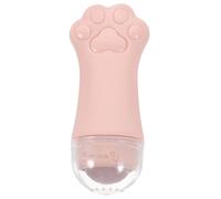 SHERCHPRY De Masaje Facial Bolas De Cristal De Cuarzo Rosa Forma De Pata De Gato, 1 Unidad, Tamaño Compacto, Herramienta Para Cuidado Piel Femenina, Masaje Para Ojos y Rostro, Portátil