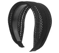 SHERCHPRY Diadema Ancha Para Mujer Diadema Antideslizante De Malla Accesorios Cabello Tocado Estético Para Fiesta o Diario
