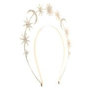 SHERCHPRY Diadema Con Aro De Nuestra Señora Tocado De Diosa Diadema De Luna Para Decoración De Cumpleaños Para Mujeres Tocado De Fiesta Para Niñas y Mujeres