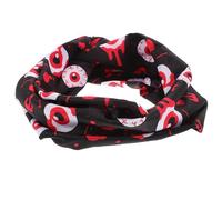 SHERCHPRY Diadema Con Ojos Ensangrentados Diadema De Halloween Diadema De Chucky Sangriento Diadema Anudada Para Mujer Accesorios Elásticos Para El Cabello De Halloween Para Mujer