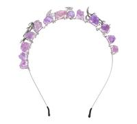 SHERCHPRY Diadema De Arcoíris De Cristal Diadema Decorativa Brillante Cabello Accesorio De Moda Para Mujer Delicada Para Fiesta Tocado De Boda Para Ceremonia De Niña