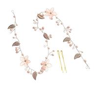 SHERCHPRY Diadema De Flores Para Novia y Flores Tocado De Novia Para Boda Para Dama De Honor