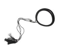 SHERCHPRY diadema de hombre oriental Venda masculino diadema para hombres adultos medio Suave este pañuelo árabe para la cabeza para hombre tocados de pascua lana Black