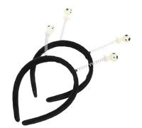 SHERCHPRY Diadema de Muñeca Extraterrestre Que Brilla Oscuridad, 2 Piezas, Diadema de Halloween Diseño de Alienígena Divertido, Accesorio para Fiesta de Cosplay y Disfraz Temático