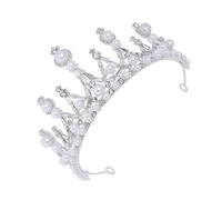 SHERCHPRY Diadema de Perlas Barroca para Novia Accesorio Elegante para Bodas y Celebraciones Tocado Retro para Mujeres y Damas