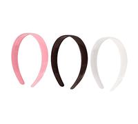 SHERCHPRY Diadema Dentada Ancha Cabello Para Mujer, Pack De 3 Unidades Multicolor, Banda De Plástico Antideslizante, Para Playa, Deportes y Uso Diario