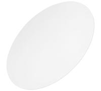 SHERCHPRY Disco Acrílico Transparente Redondo 25 CM 3 MM Lámina Circular de Acrílico para Manualidades Bricolaje y Decoración Disco Redondo Blanco para Proyectos Creativos