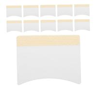 SHERCHPRY Discos Desmaquillantes Para Ojos De Algodón Facial 40 Unidades Tamaño Estándar Sin Pelusa Para Piel Sensible Cuidado De Extensiones De Pestañas Uso Diario Maquillaje y Tratamientos Faciales