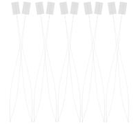 SHERCHPRY Enhebrador Sencillo para Agujas de 20 CM Juego de 10 Piezas Color Blanco Herramienta Manual para Enhebrar Agujas y Abalorios Adecuado para Punto de Cruz y Manualidades de