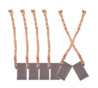 SHERCHPRY Escobillas de carbón del motor para coche eléctrico 4X5X8 mm, pack 6 unidades, repuestos para motor de elevalunas y reparación del motor del limpiaparabrisas