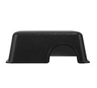 SHERCHPRY Escondite Forma de Cueva Reptiles Negro para Plástico Refugio Seguro para Tortugas y Serpientes Pequeñas en Tanque de Reptiles