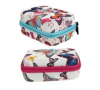 SHERCHPRY Estuche de Transporte para Aceites Esenciales 2 Piezas 12 Compartimentos 15 Ml Tela Oxford Resistente Portátil para Viaje Bolsa Almacenamiento