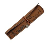 SHERCHPRY Estuche Enrollable Sintética Diseño Tesoro Vintage Gran Capacidad para Lápices Bolsa Papelería