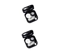 SHERCHPRY Estuche para Lentes De Contacto 2 Unidades Mini Estuche para Lentes De Contacto