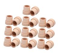 SHERCHPRY Extintor de Madera para Moxa 20 Piezas 1.8 Cm Compacto Ligero para Moxibustión Terapia Masaje en Casa y Viaje Accesorios de Moxa para Aliviar y Promover Circulación