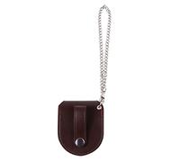 SHERCHPRY Funda De Reloj De Bolsillo Vintage con Cadena Blanca Estuche De Creativo para Hombres Accesorio Práctico y para Relojes De Bolsillo