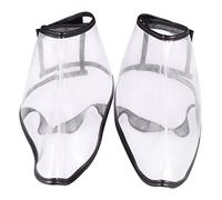 SHERCHPRY Funda para Zapatos de Peluquería de Silicona Práctica y Fácil de Usar, Protege contra Cabello Roto y Cubre Zapatos para Cocineros y Repartidores