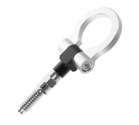 SHERCHPRY Gancho de Remolque de Coche de Alta Resistencia para Parachoques Delantero y Trasero, Metálico, Compatible Vehículos Europeos y Japoneses, Kit de Gancho para Remolque Todoterreno,