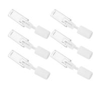 SHERCHPRY Gel transparente para cejas 6 unidades crema fijadora resistente al agua con fórmula de acondicionamiento para peinado de cejas uso diario para mujeres y hombres