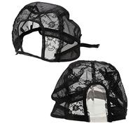 SHERCHPRY Gorras De Peluca Elásticas De Encaje Parte u 2 Piezas Tamaño Único Transpirable Para Mujeres y Niñas Para Hacer Pelucas