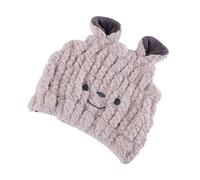 SHERCHPRY Gorro para Secar el Pelo de Niño Absorbente y Secado Rápido de Coral Fleece 23X20 CM Previene Manchas Adecuado para Uso en Casa y Viajes