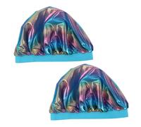 SHERCHPRY Gorros para Niños 2 Pcs Elásticos y Livianos para Dormir y Baño Diseño Práctico y Seguro para Niñas y Niños Adecuados para y Ducha