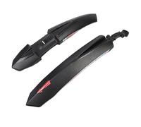 SHERCHPRY Guardabarros para Bicicleta de montaña y Carretera, 2 Piezas, plástico Resistente, Desmontables, para Ciclismo en Barro y Lluvia, protección rápida y Reutilizable