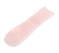 SHERCHPRY Herramienta Para Raspar La Cara Masajeador Facial Herramienta x Piedra Guasha De Cuarzo Guasha Tablero De Masajes Masajeador Raspador De Cristal Pink