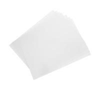 SHERCHPRY Hojas Desprendibles para Álbum de Pegatinas A4 Doble Cara, Papel de Liberación para Carpeta de 4 Anillas, Recambios Reutilizables de 50 Hojas para Scrapbooking y Manualidades