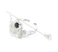 SHERCHPRY Horquilla Estilo Han y Tiara Clásica 2 Piezas, Aleación Plateada, Accesorios Cabello Femenino, Decoración Tradicional China Para Fiestas y Eventos Obsequios