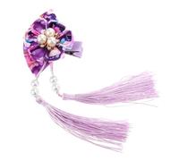 SHERCHPRY Horquilla Japonesa Para Mujer Diseño De Kimono Borlas y Flores Para Accesorios De Cabello Para Adolescentes y Usos Ceremonias Tradicionales