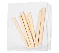 SHERCHPRY Juego de Herramientas de Cerámica para Modelado Palo Guía de Barro Resistente Tira de Madera Reutilizable Alfombrilla Absorbente y Guía de Profundidad para Arcilla Polimérica