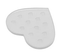 SHERCHPRY Junta De Injerto De Pestañas Paleta De Vidrio Pegamento Pestañas Almohadilla Soporte Vidrio