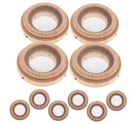 SHERCHPRY Kit De 10 Piezas De Pasta Para Ombligo Con Anillo De Jade Para Moxibustión Dispositivo De Moxa Productos De Medicina China Para La Salud Kit Para El Cuidado Del Ombligo Parche