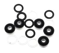 SHERCHPRY Kit Reparación de Sellos de Aceite para Gato de Piso 3 Toneladas, 5 Juegos de Juntas Abiertas para Mantenimiento Rápido Vehículos