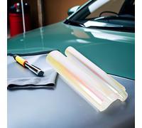 SHERCHPRY Lámina Tintada Autoadhesiva para Luces de Coche 30X210 CM Vinilo PVC Transparente para Faros Delanteros y Luces Traseras Protección UV y Resistencia Intemperie para Vehículo