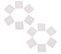 SHERCHPRY Lienzos Mini de Algodón 5X5 CM 12 Paneles para Pintar DIY Tablero Lienzo Preestirado para Óleo Acrílico y Acuarela Materiales de Dibujo para Manualidades Artísticas