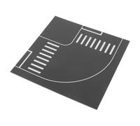 SHERCHPRY Maqueta de Carretera de Plástico Señales de Tráfico de Juguete para Construcción de Escenas y Diversión Educativa en Familia y Escenarios de Modelos