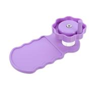 SHERCHPRY Máquina Prensadora de Papel para Manualidades, Herramienta de Quilling de Plástico Reutilizable y Portátil, Efecto Ondulado y Convexo para Proyectos DIY de Papel, Adecuado